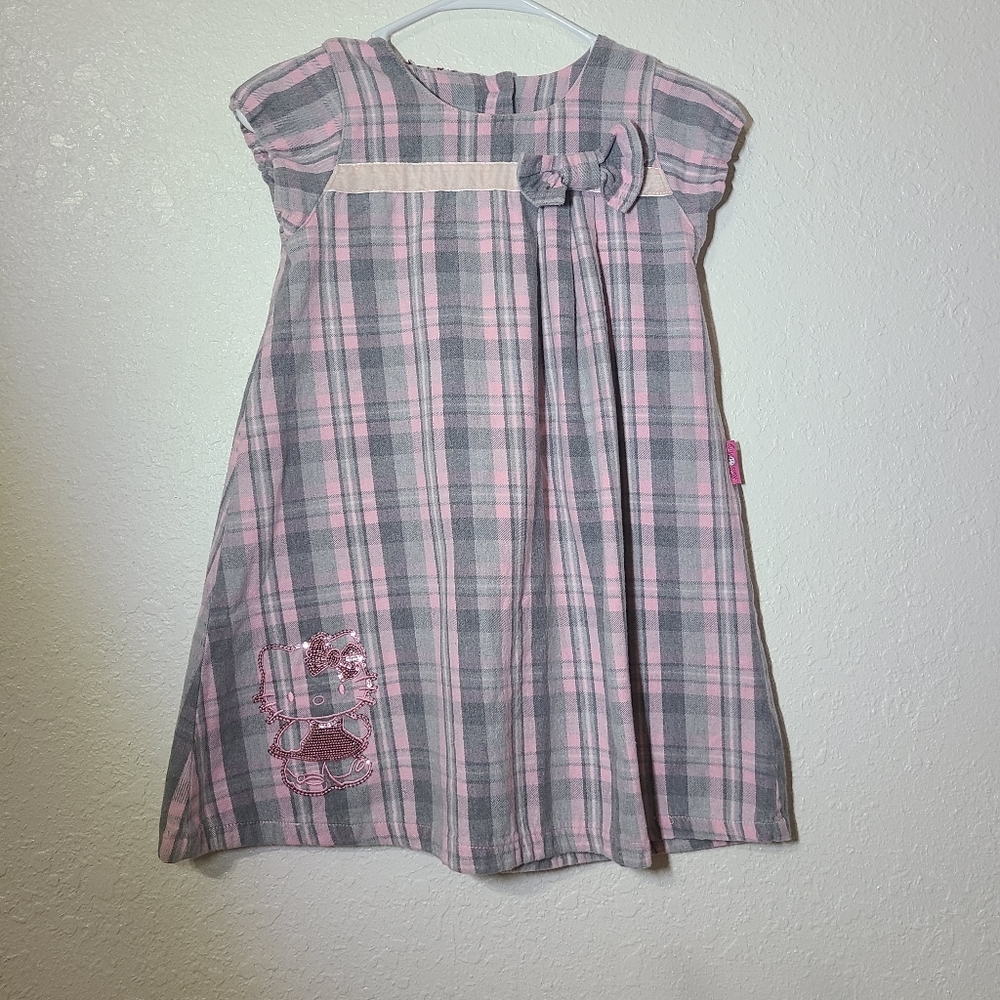 Hello Kitty dress embroidered
